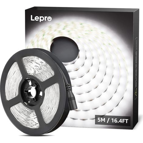 Ruban LED 5m Blanc Froid 6000K (1/5)
