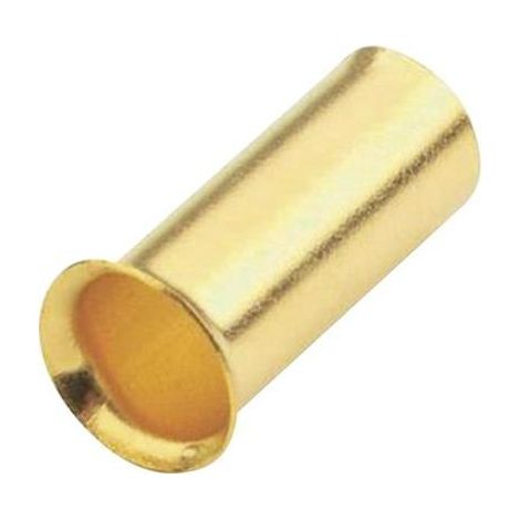 Sinuslive terminales de cable de cobre chapado en oro de 24 quilates