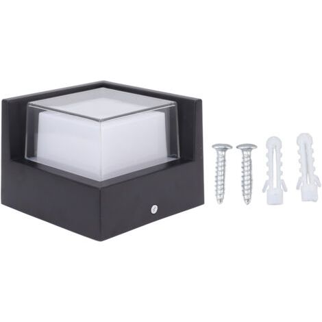 BUNTHAUS Applique murale LED RGBW à couleur changeante, étanche IP65, 9W, contrle par application, lampe murale intelligente pour jardin, couloir, maison, AC 85-265V (1/5)