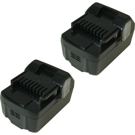 2x Trade-Shop Li-Ion Akku, 14,4V / 3000mAh für Hitachi DV14DSL FWH14DSL G14DSL NP14DSL R14DSL RB14DSL UB18DAL UB18DSL WH14DBAL WH14DBL WH14DCL WH14DSL WR14DSL