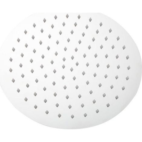 Pommeau De Douche - Rond - Acier Inoxydable - 20 Cm - Rotation 360 Degres - Inclinaison 30 Degres - Economie D Eau - Universel - 1 Piece (1/4)
