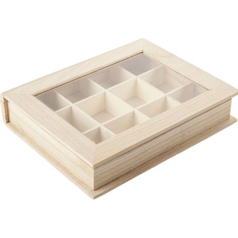 Boîte pour décopatch, 31 x 25 x H. 6 cm (lot de 3) (1/2)