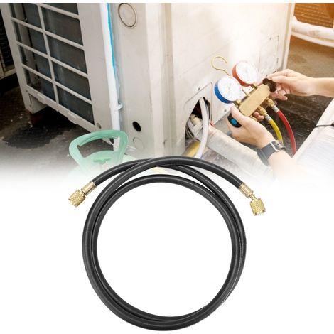 Outil d'ajout de réfrigérant pour climatiseur R410 (pression 800-4000 psi), tube de fluorure, raccord 1/4 SAE