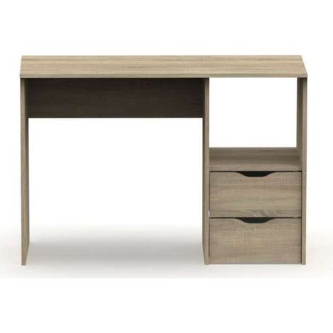 Mesa oficina o despacho Eko acabado roble cambrian, 76 cm(alto)115 cm(ancho)50 cm(fondo) (1/4)