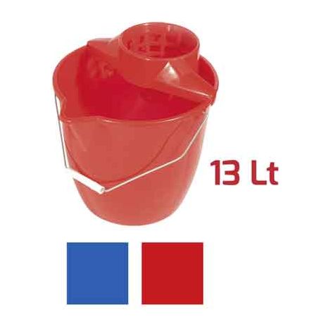 SEAU ROND AVEC ESSOREUSE 13 L