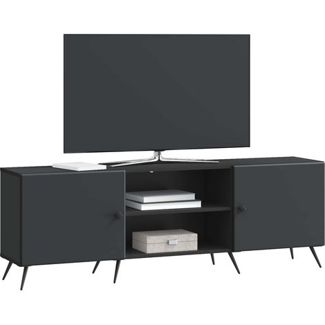Maison Exclusive - Mobile TV Nero 150 x 31 x 50 cm Legno ingegnerizzato