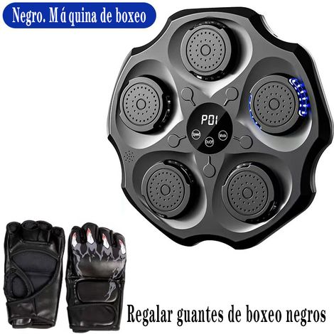 Machine de boxe Bluetooth intelligente avec musique interactive, cible murale de boxe électronique pour adultes et enfants, appareil d'entraînement de boxe d'intérieur avec système de score LED (1/5)