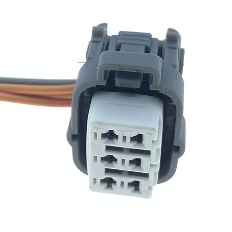 DJ7069-2.2-21 Subaru high-pressure fuel pump wiring harness connector 6-pin with 6P terminal block. (1/5)
