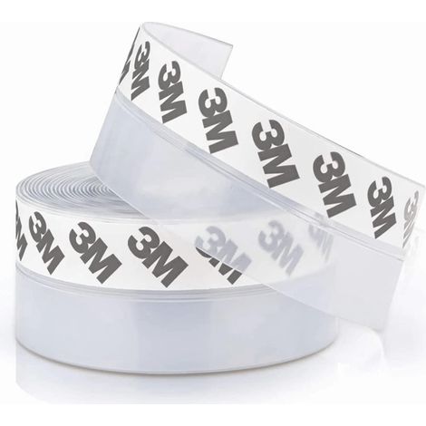 Silikon-Dichtungsband, 10 m transparentes, selbstklebendes Dichtungsband (1/5)