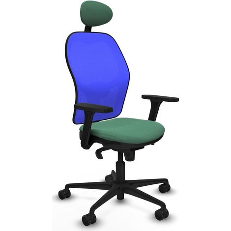 Piqueras y Crespo Jorquera Silla de oficina negra confortable (1/3)