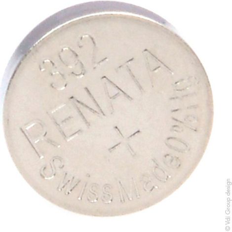 Renata / Swatch Group - Pile bouton oxyde argent 392 RENATA 1.55V 45mAh (1/5)