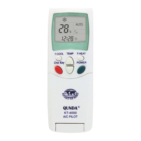 Mando Universal Aire Acondicionado 4000 en 1  Control Remoto para Todas las Marcas  Pantalla LCD y Largo Alcance 8m