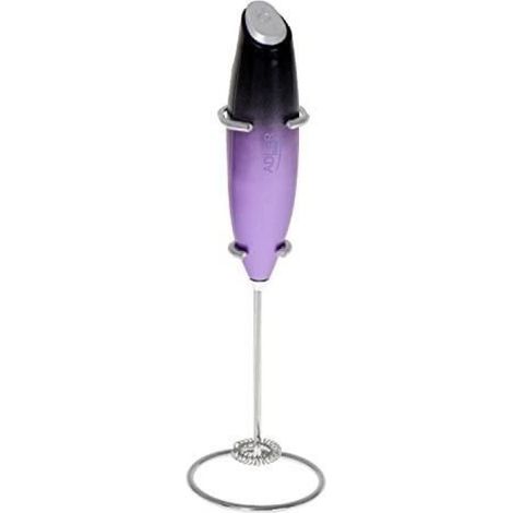 Mousseur À Lait - Acier Inoxydable - Pour Café Expresso Et Boissons Chaudes - Violet - 1 Pièce