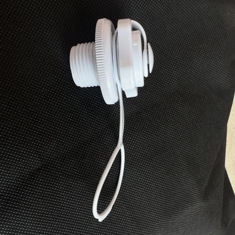 Valve à vis du bouchon d'air Lay-z-spa compatible avec les modèles Bestway Vegas Premium Miami.