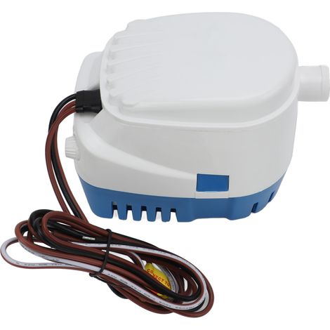 Pompe de cale automatique submersible 600 GPH pour bateau, caravane et camping-car, 12 V (1/5)