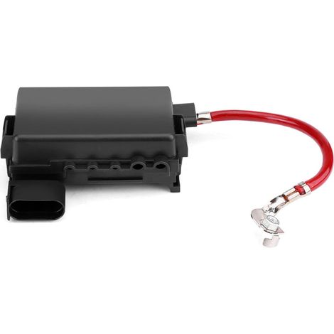Boîtier porte-fusible borne batterie auto pour Bora MK4 99-04 1J0937550A (1/5)