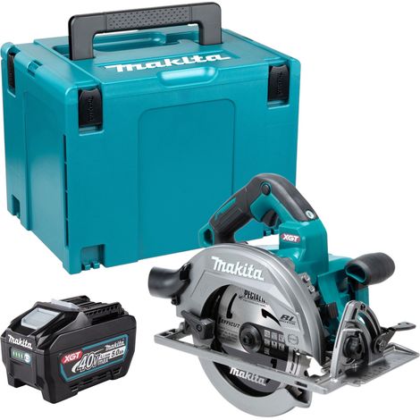 Sega circolare portatile a batteria Makita HS 003 GT101 40 V max. 190 mm Brushless + 1 batteria da 5,0 Ah + Makpac - senza caricabatterie (1/5)