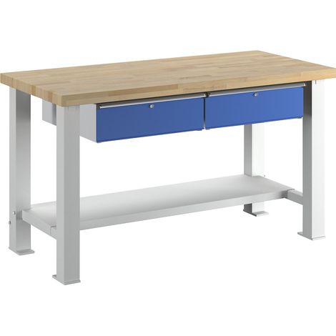 ANKE, Etabli pour charges lourdes, largeur plateau 1500 mm, 2