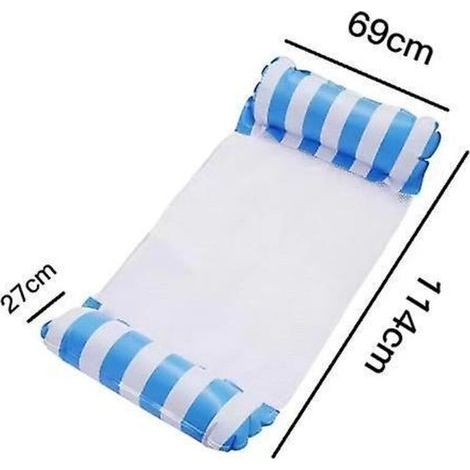 Matelas de piscine flottant portable 4 en 1
