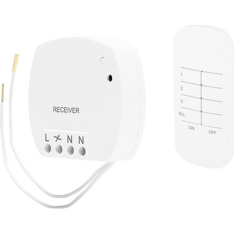 Smartwares SH4-99560  FSK 433 MHz Funk-Schalter, Fernbedienung  mit Dimmfunktion SH4-99560