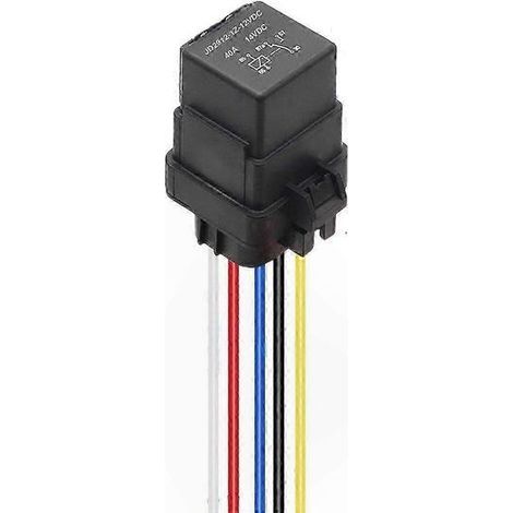 Wasserdichtes 12V DC 40A Relais mit Stecker für Kabelbaum, für Automobil- und Schiffsanwendungen. (1/5)