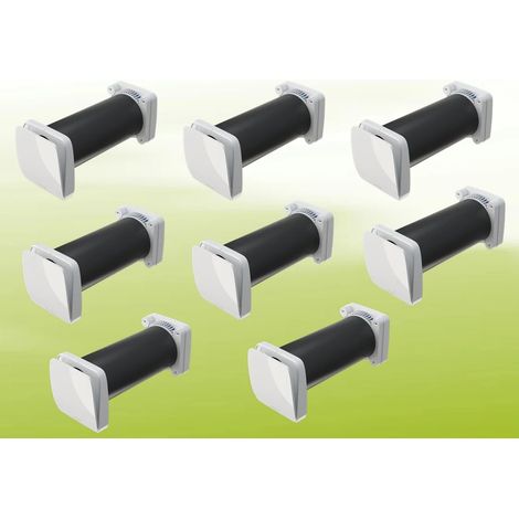 8x Südwind Ambientika wireless+ Lüftungsset