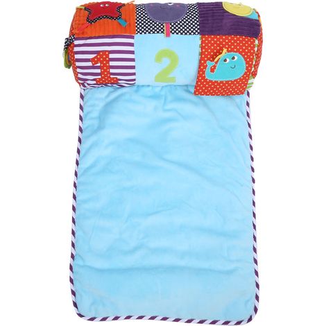 Tapis de jeu multifonctionnel avec clochette, puzzle et tapis d'éveil pour bébé et nourrisson (1/5)
