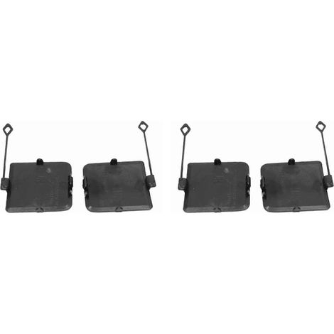 2 paires de cache-crochets de remorquage pour pare-chocs arrière 51122990609 51122990610 pour BMW X1 E84 2009-2016 (1/5)