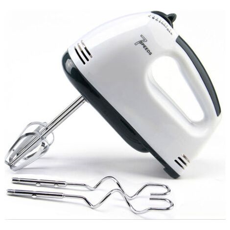 Batteur à main électrique à 7 vitesses pour mélanger automatiquement les œufs et la farine pour faire du pain et des gâteaux