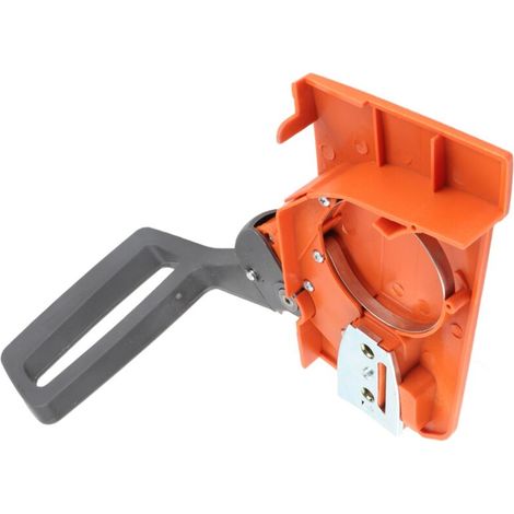 Piastra freno e copertura antischegge per motoseghe modelli 50 51 55 61 66 266 268 272 --Crezuo-Crezuo