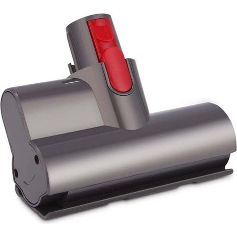Mini spazzola a turbina per aspirapolvere Dyson V7 V8 V10 V11 V15, spazzola morbida a turbina, spazzola a cambio rapido per sedili auto e poltrone, rimuove acari della polvere e allergeni.