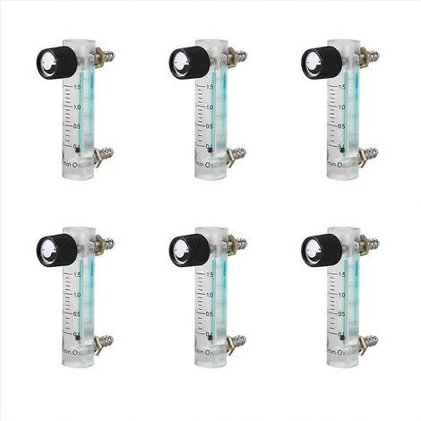 Débitmètre d'oxygène 0,1-1,5 L/min 1,5 L pour air et gaz (1/5)