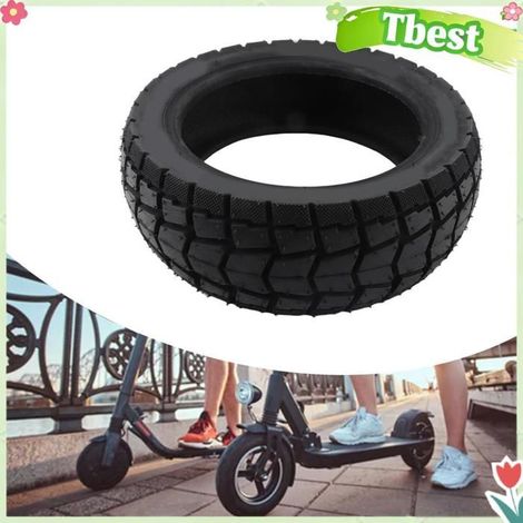 Tbest Pneu de scooter électrique Pneus en caoutchouc pour Scooter électrique 10x2.75-6.5, forte adhérence, empêche le sport velo (1/5)