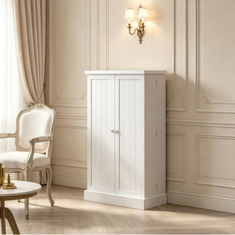 Mobile da cucina 60 x 30 x 104 cm in MDF bianco DESVIAE (1/5)