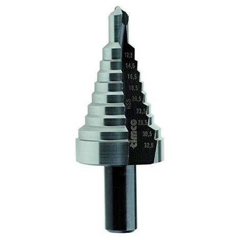 Cimco 201275 broca acero HSS negro diámetro 3,2 cm