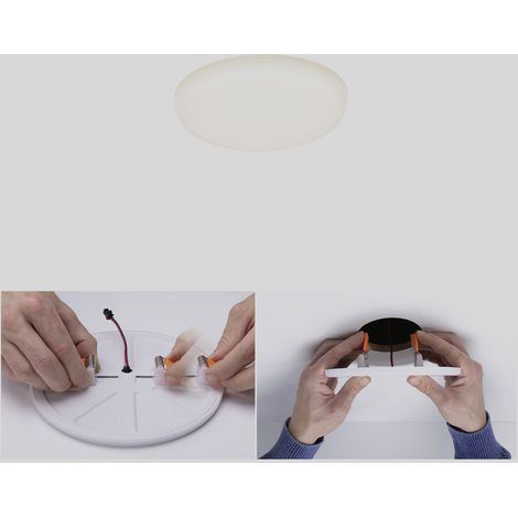 Paulmann 92387 EB Panel Veluna VariFit LED-Einbauleuchte 4.50 W Satin (1/5)