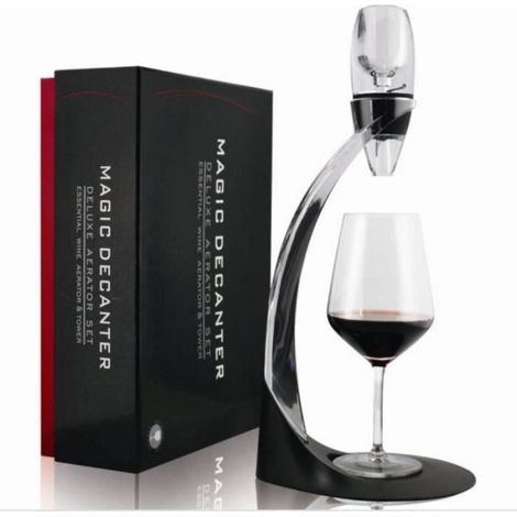 Aérateur À Vin - Acrylique - Pour Décantation Instantanée Sur Verre - 1 Pièce (1/4)