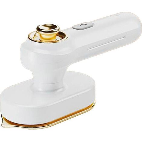 Mini-Dampfbügeleisen für unterwegs mit Sicherheitsrotation, Verbrühungsschutz und mitgeliefertem Stecker. (1/5)