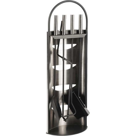 VALET CHEMINEE METAL 4 ACCESSOIRES
