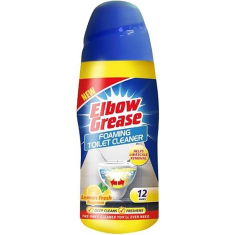 Elbow EG87 Elbow Grease Foam Toilet Cleaner Lemon EG87 ELB1695