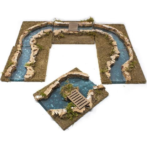 FIUME COMPONIBILE PRESEPE 6 SOGGETTI ASSORTI PREZZO CADUNO INDICARE PREFERENZA (1/5)