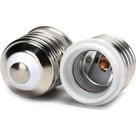Adaptateur E40 E27 - Mâle E40 vers Femelle E27 - Pour Lampes Industrielles et Éclairage Extérieur - 1 Pièce (1/5)