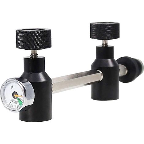 Aufblaskopf kompatibel mit 2 Gaskartuschen für Outdoor-Sportarten B (1/5)