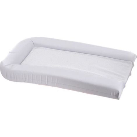 Colchón para cambiador PVC+2 esponjas removibles 42x70cm - Blanco