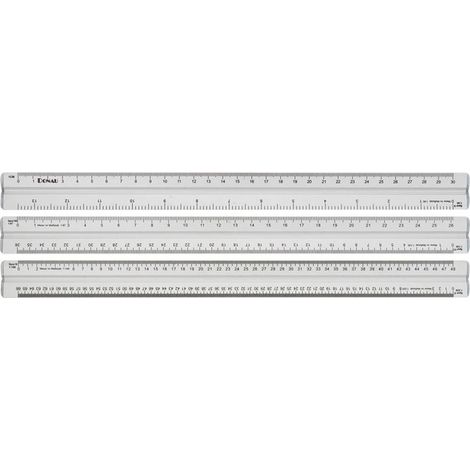 regla de medición donau-elektronik ml60 aluminio 300 mm