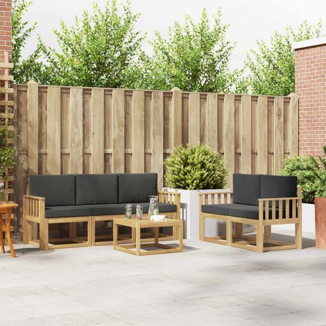 vidaXL Outdoor-Sofagarnitur 6 pcs (1/5)