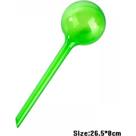 Arrosoir Sphérique Automatique - Boule En PVC Transparente Et Verte - Pour Plantes D'intérieur - 1 Pièce (1/3)