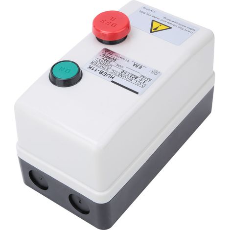 Démarreur magnétique à commande manuelle directe irréversible pour moteur 380 V 50/60 Hz (5,5-8,5 A) (1/5)
