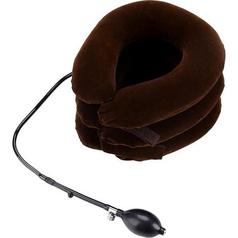 Oreiller de Traction Cervicale Gonflable pour Soulager les Douleurs Musculaires (1/5)