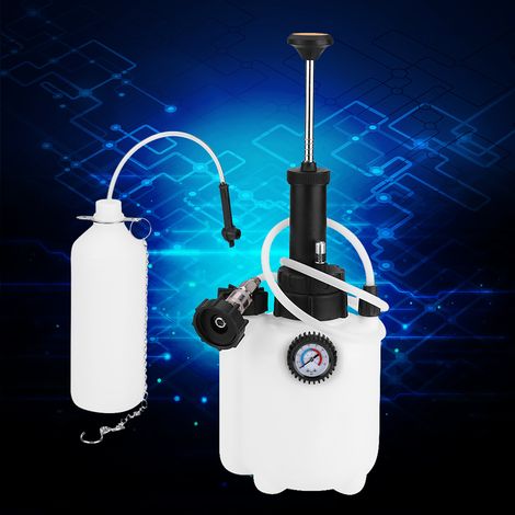 Kit de Purge de Frein Manuel 3L avec Adaptateur Universel pour Liquide de Frein et Embrayage (1/5)